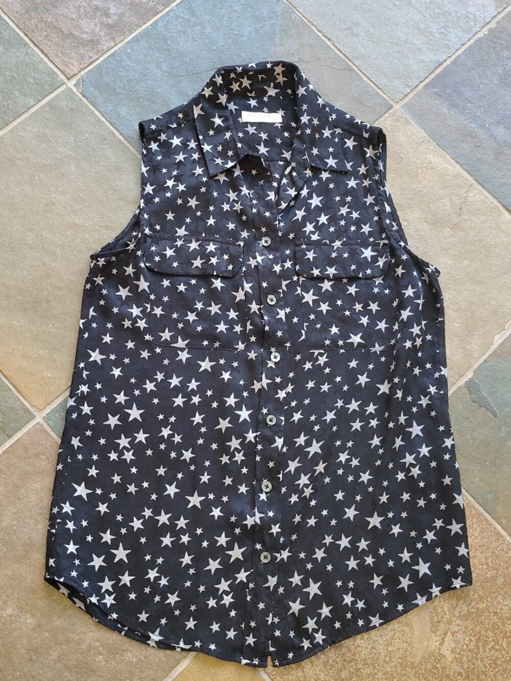 Equipment 100% Silk Blouse Top